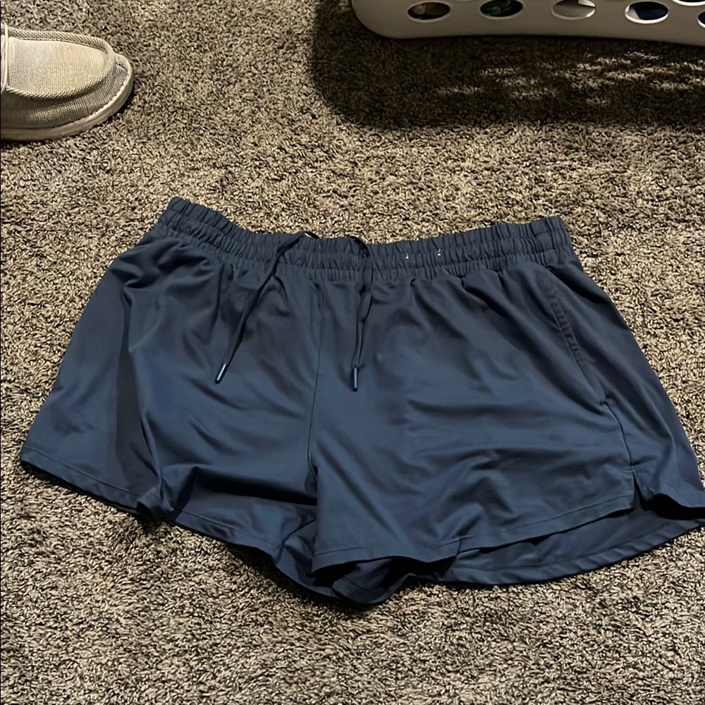 2 Blue Athletic Shorts